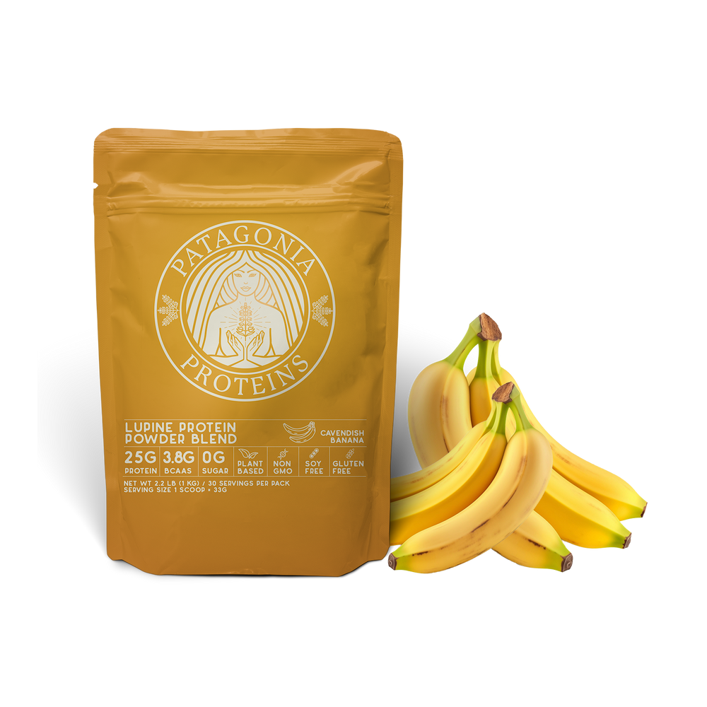 Lupine Protein Powder - Cavendish Banana (15/30 servings)