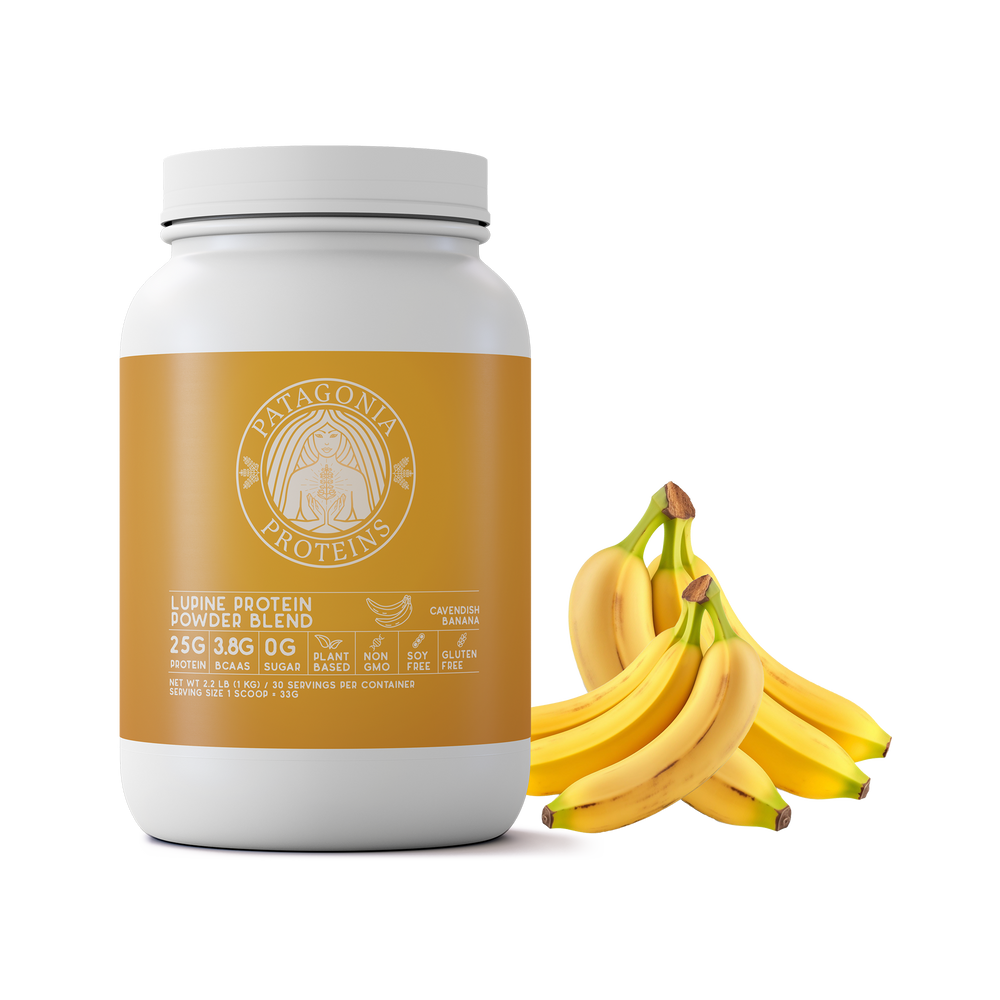 Lupine Protein Powder - Cavendish Banana (30 servings)